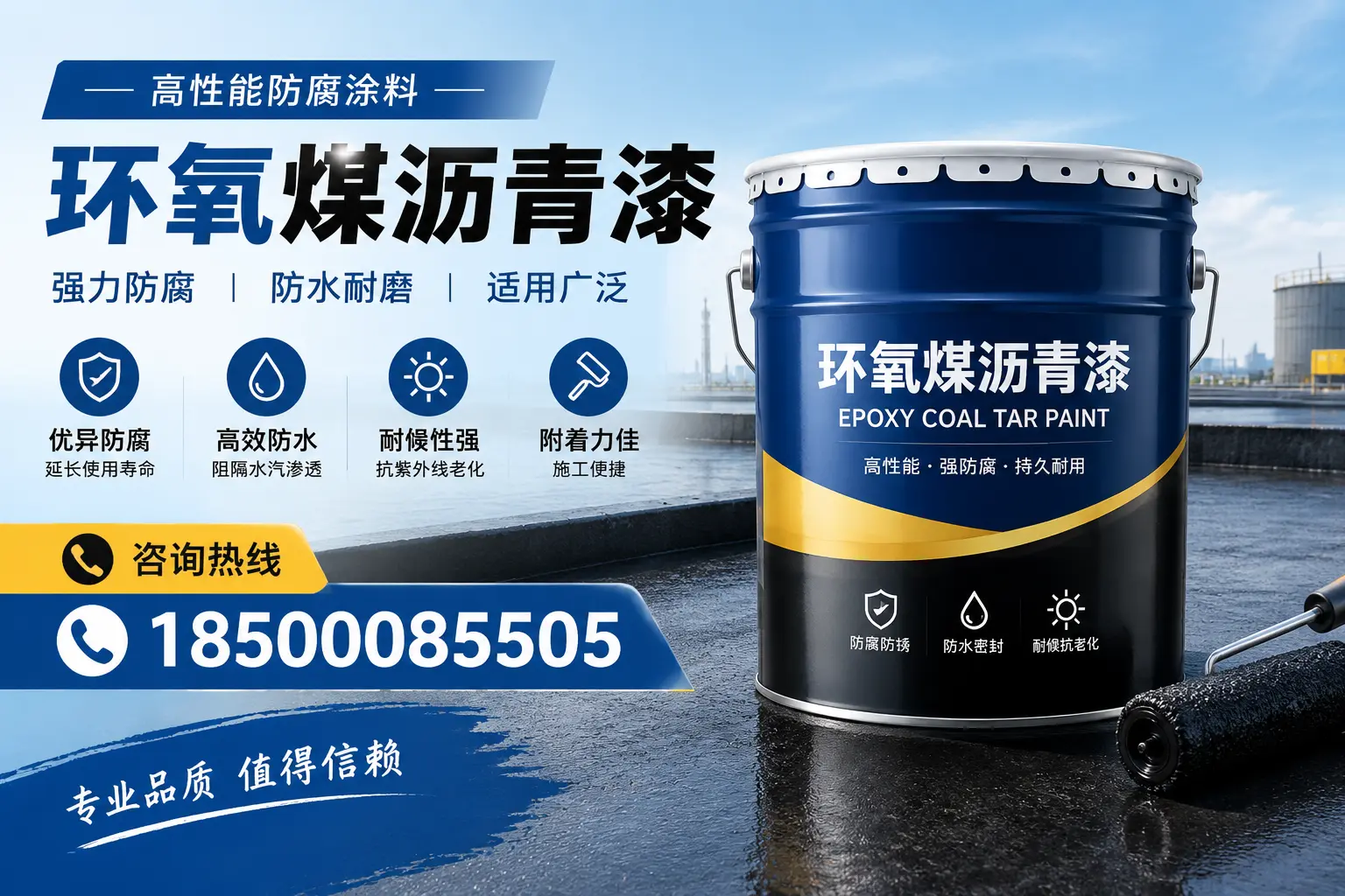 环氧煤沥青漆的主要成分与功能,乌兰察布用户深度了解
